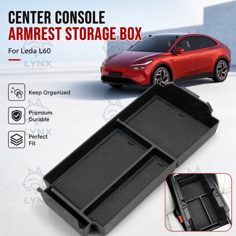 For Leda L60 Center Console Armrest Storage Box Car Accessories Interior Custom Modification Parts Vehicle Accessories