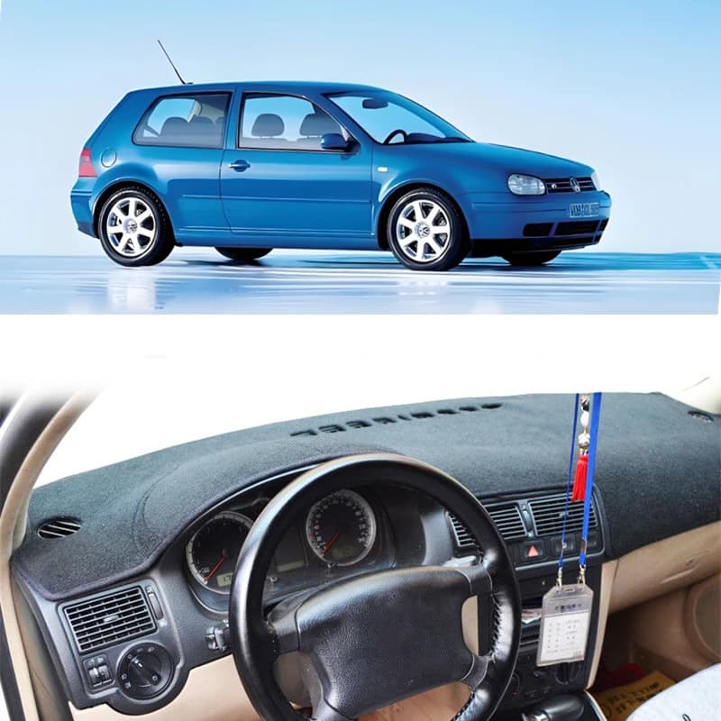 For Volkswagen VW Golf 4 Jetta 4 MK4 1997-2002 2003 Dashmat Dashboard Cover Mat Anti-UV Sun Shade Carpet Protect Car Accessories