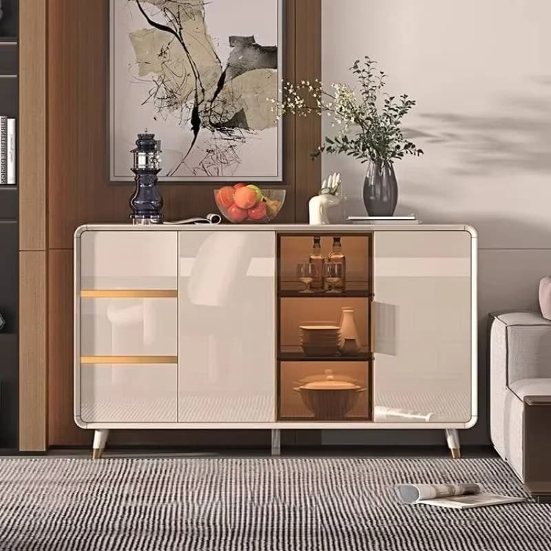 Display Glass Living Room Cabinets Marble Top Modern Storage Living Room Cabinets Drawers House Muebles Para Hogar Furniture
