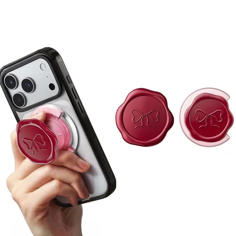 Envelope Stamp Magnetic Grip Phone Stand for IPhone Holder Mount Support for Galaxy Phone Accessories Cartoon