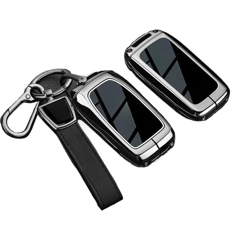 Premium Zinc Alloy Key Cover Case for Mazda EZ-60 (2026) - Protective Key Fob Shell Key Bag Chain