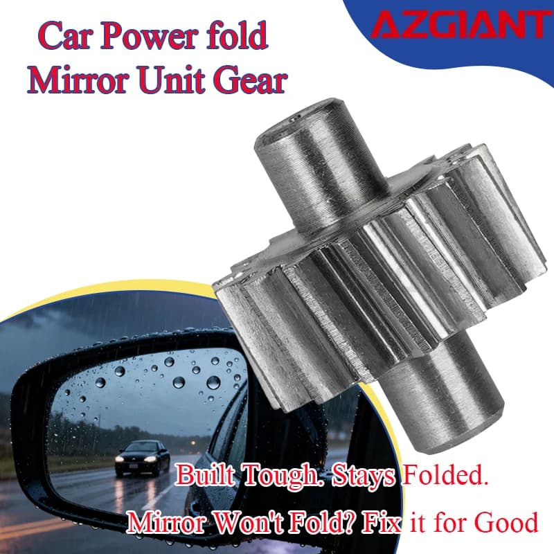 Azgiant Car Exterior Folding Mirror Motor Gear For Volvo V40CC/C30 Pass Buick LaCrosse MK2/Regal Vauxhall/Opel Astra J Auto part
