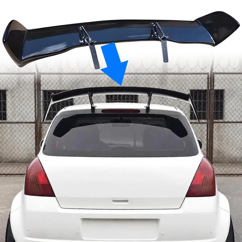 Roof Top Spoiler Rear Roof Wing For Suzuki Swift ZC31S ZC33S Sport 2005‑2024 Hatchback Mod Automobiles Accessories Exterior Part