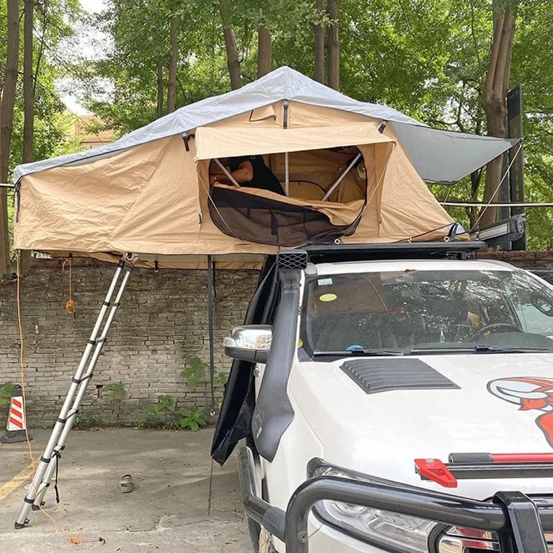 Suitable For Outdoor Travel, Self-driving Camping, Car Tent, Roof Tent, Shelter From The Wind