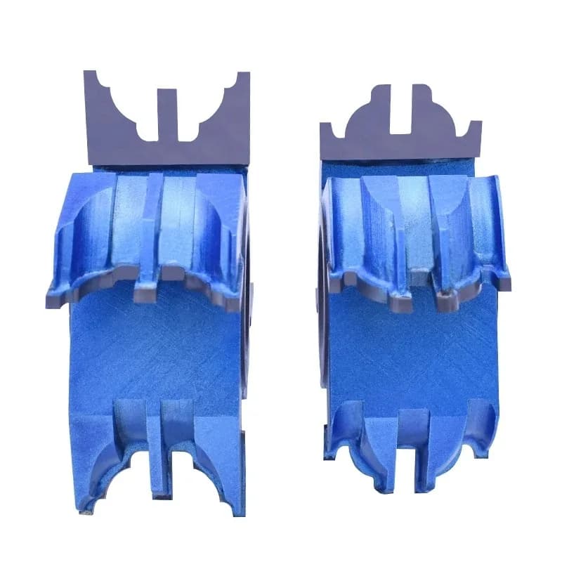 Woodworking tools end mill solid wood door frame knife long tenon combination door core knife cabinet door knife alloy milling