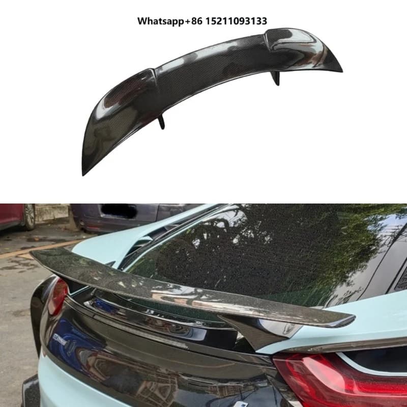 Lightweight Tail Wing Car Kit for I8 Upgraded B Style High-quality Carbon Fiber Rear Spoiler Body Kit