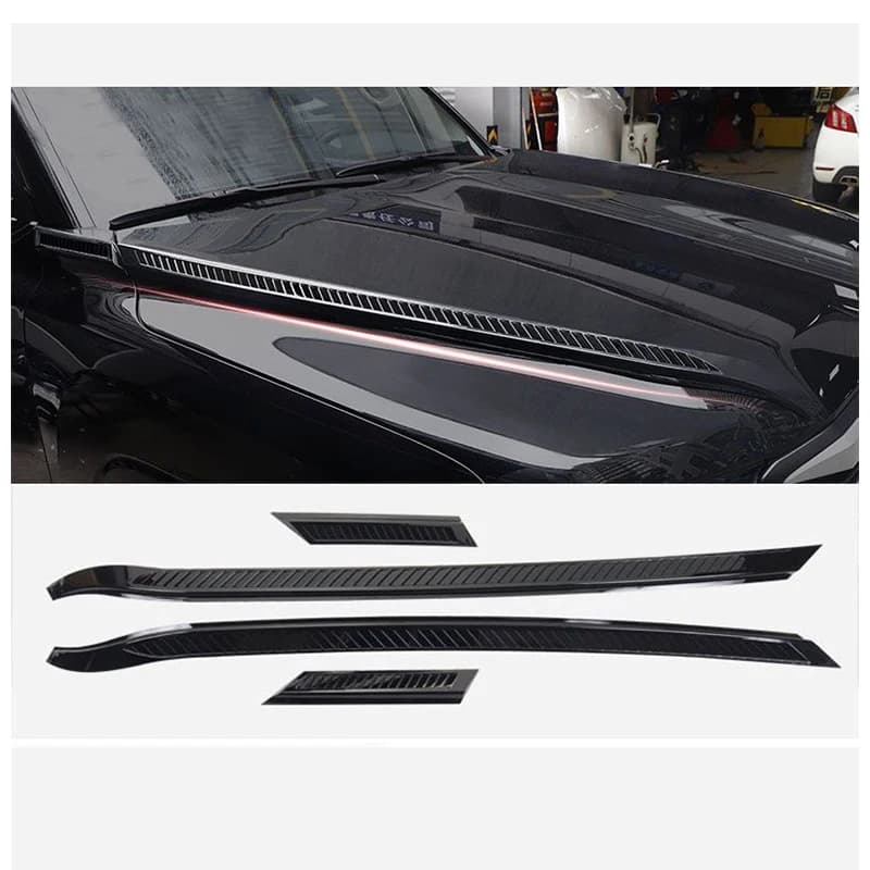 Car Engine Hood Side Fender Trims air Outlet Cover for toy ota Land Cruiser Lc300 2021 2022 2023 2024 2025 Accessories Modify