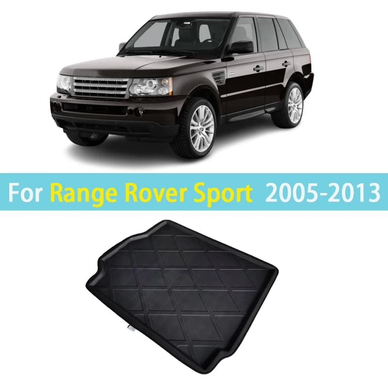 For Range Rover Sport L320 Accessorie 2005-2013 Car Rear Trunk Mat Auto Waterproof Boot Luggage Tray Floor Liner Pad Cargo Cover