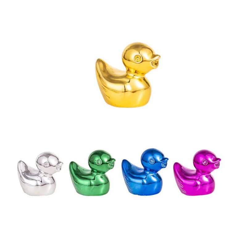 50pcs Duck Figurines Micro Landscape Fairy Garden Dollhouse Cake Decoration Party Christmas Thanksgiving Gift