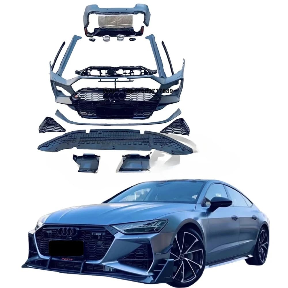 High-quality Body Kit for  A7 Modification Upgrade Perfectly Fits A7 Body Kit