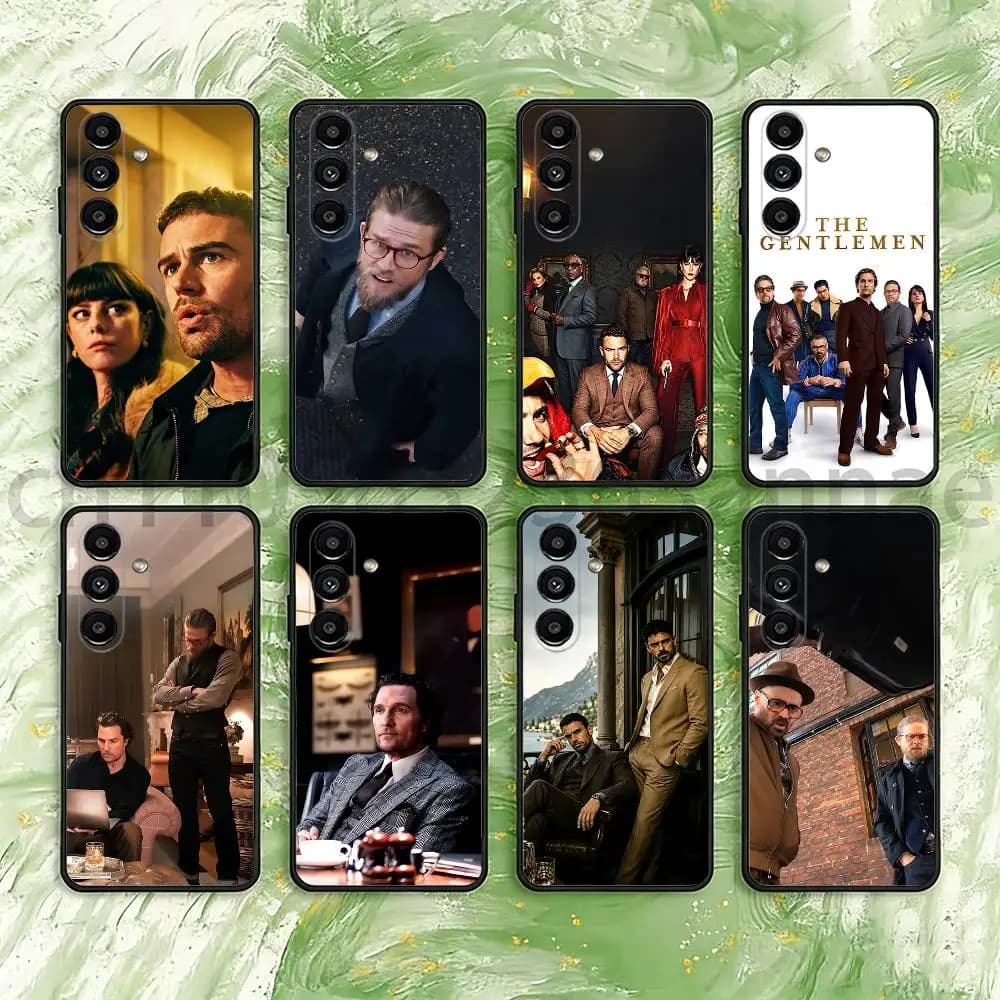 The Gentlemen TV Series Phone Case For Samsung Galaxy A13,21s,22,31,32,52,53,71,80,A91 Soft Black Shell