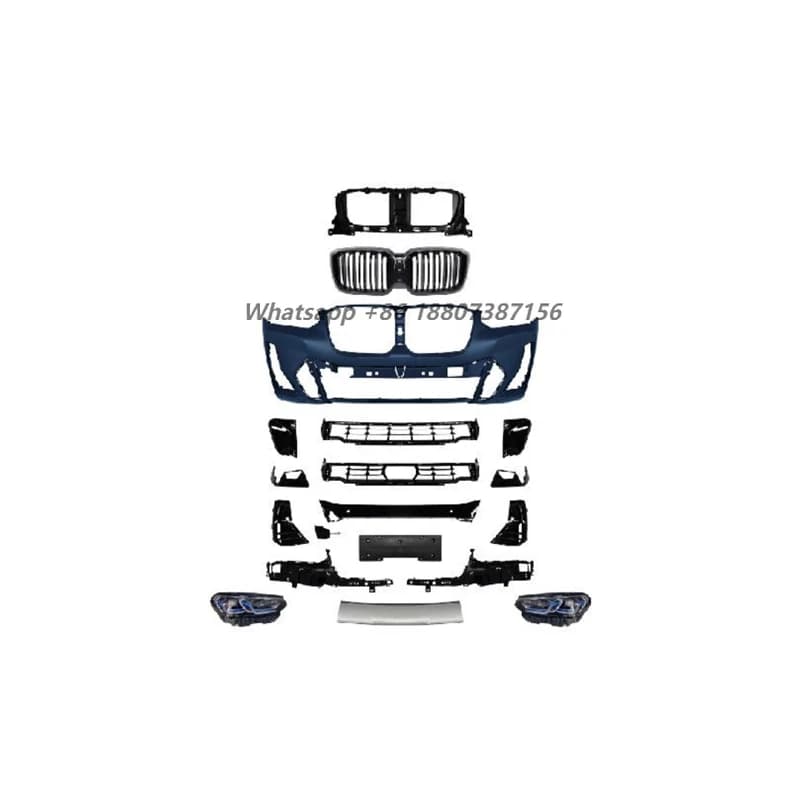 Tegarry X3  G01/08 Upgrade to M Tech(22-24)  Headlights Exclude Hood Front Rear Bumper Assembly Kit Body Kits for 2018-2021
