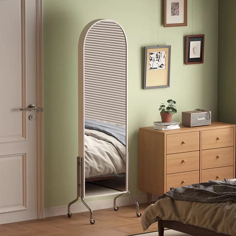 Aesthetic Full Body Mirror Floor Makeup Living Room Floor Barber Frame Mirror Modern Bedroom Espelhos Living Room Decorations