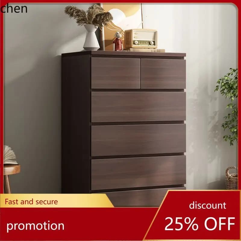 CZ Storage Cabinet Simple Modern Home Bedside Chest of Drawers Multi-layer Storage Sideboard Cabinet