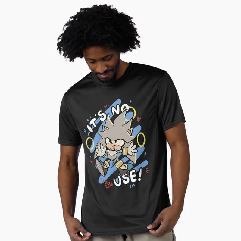 90s Cartoon Series Cute Sonic The Hedgehog Shadow Gift t shirt 0603 Vintage Racing Anime Graphic Tee Y2K clothes US Size S-6XL