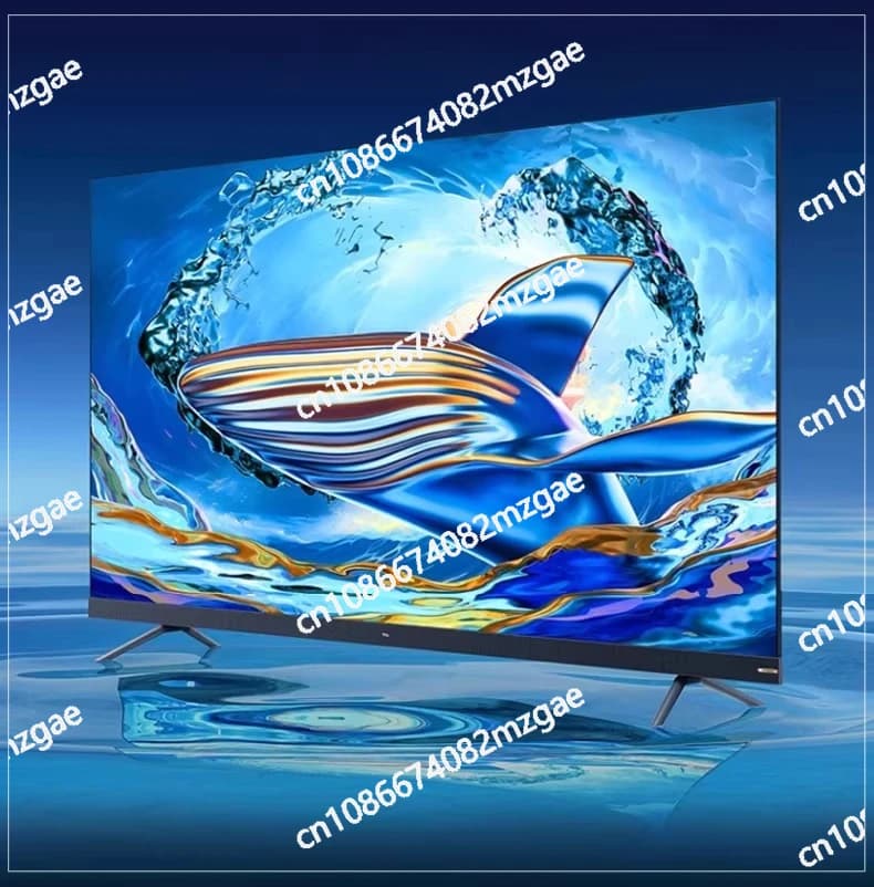 New 100" Frameless 4K TV, WiFi Smart Android, Voice Remote, Ultra Thin LED Display, Multi-Size Options