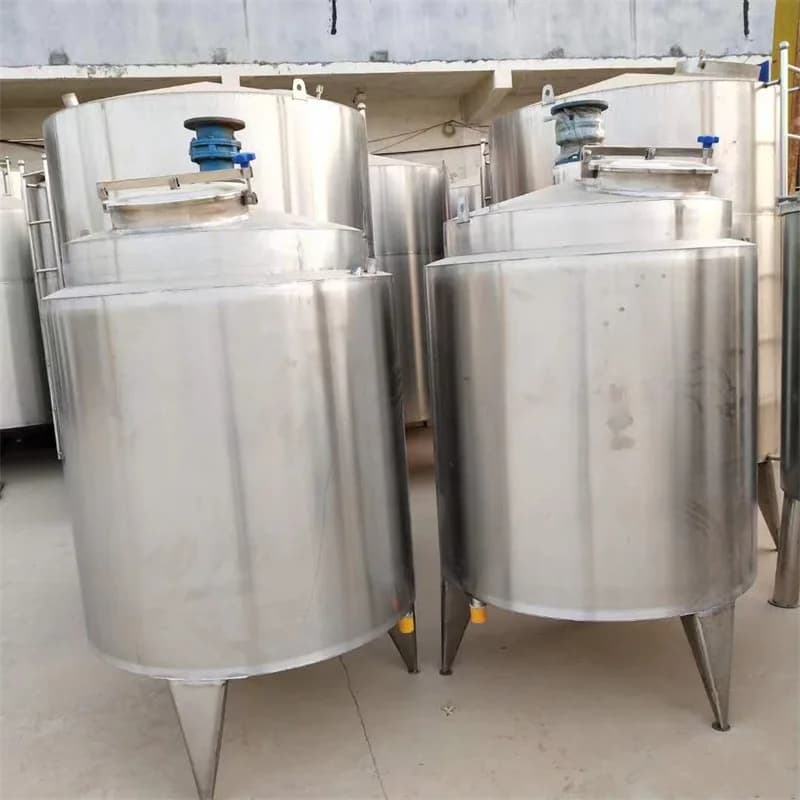 304 stainless steel, electric heating mixing tank, single-layer double-layer mixing