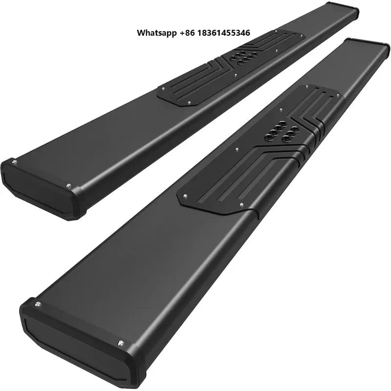 6.5 Running Boards Compatible With 19-24/C Sierra 1500 Double Cab Step Side Bar