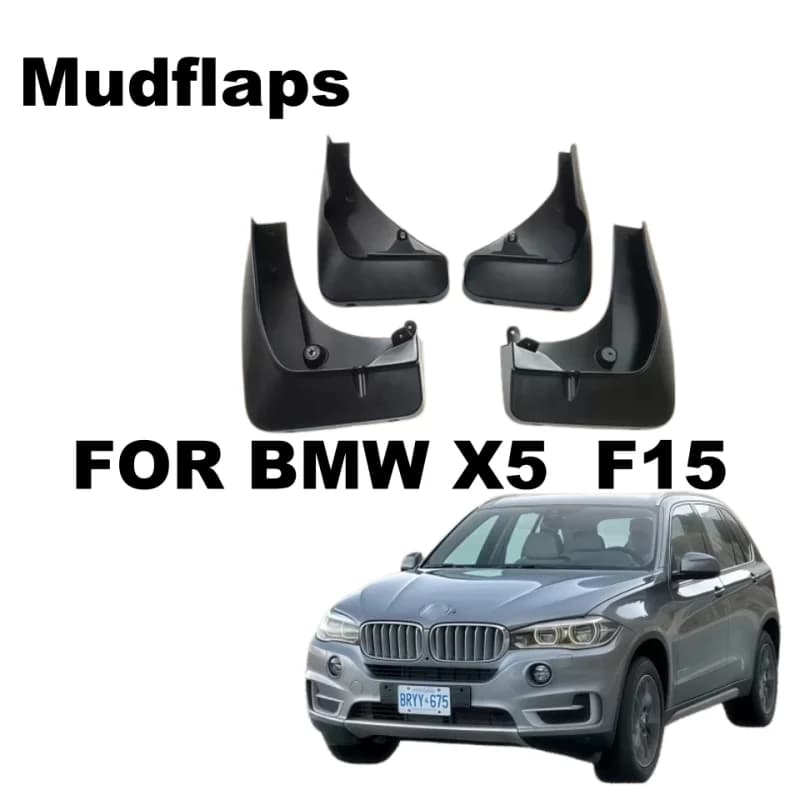 2014 2015 2016 2017 2018 Front Rear 4pcs FOR BMW X5 X5X F15 Mud Flap Guards Splash Mudguard Fender Mudflaps Car Accessories
