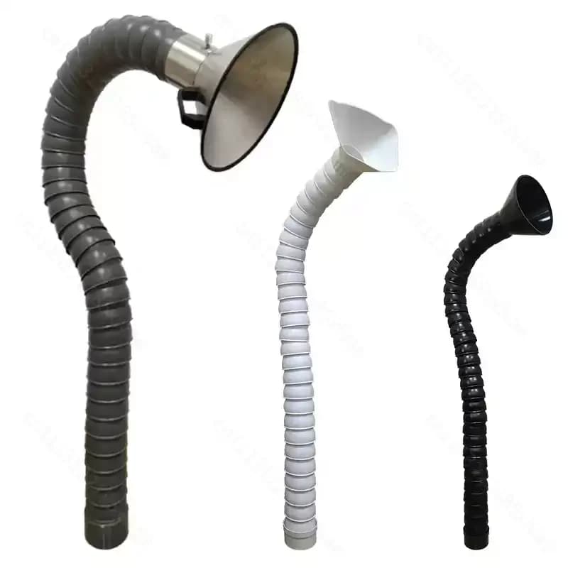 for Suction Arm Fume Tube Bamboo Extractor 50/75mm with Hood