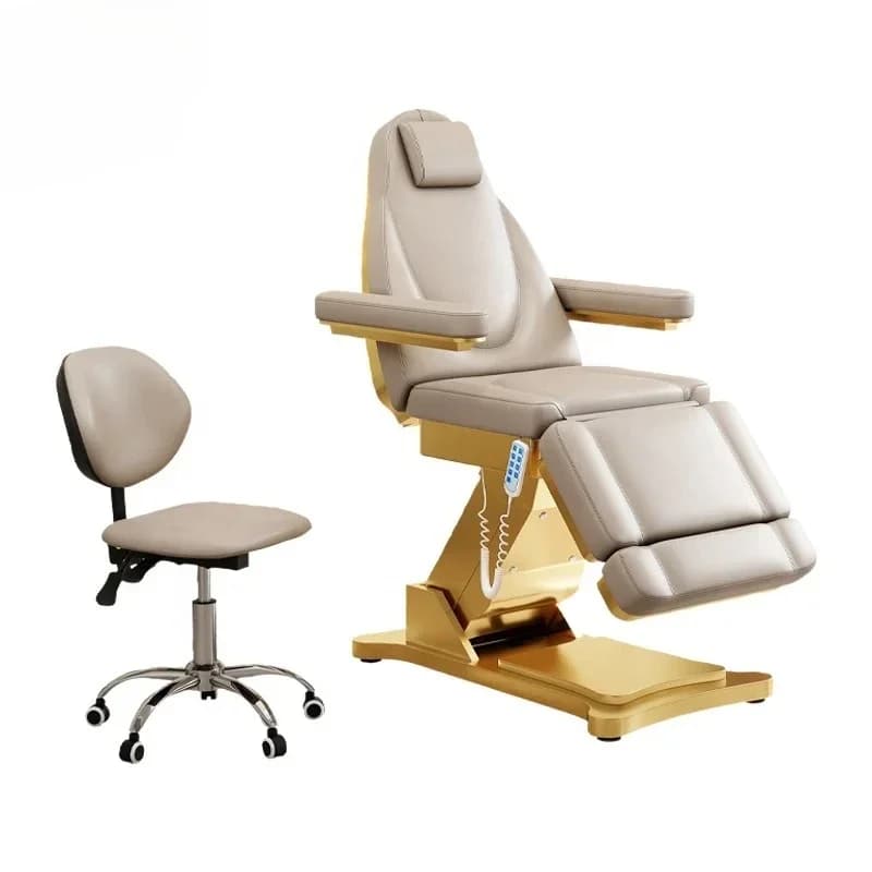 Newest Design Luxury  Treatment Table  Massage Bed Eyelash Desk Top Table Beauty Salon Furniture Factory Direct Sale