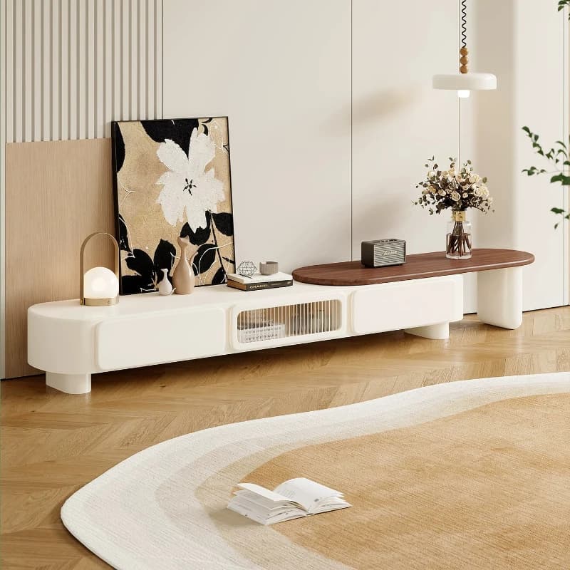 Entertainment Projector Tv Tables Farmhouse Lowboard Wall Modular Tv Cabinets White Mounted Muebles Para Salas Furniture Home