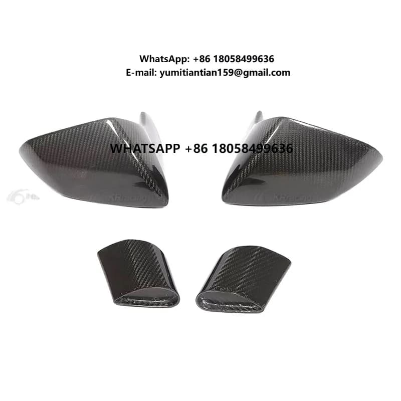 Dry Carbon Fiber Car Side Mirror Cover  for Lambo Gallardo LP570 LP560 LP550 2008-2014