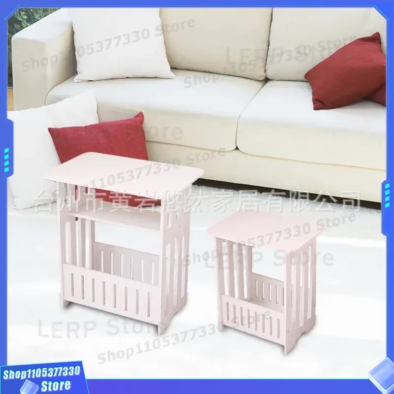 Modern Round Coffee Table for Living Room Simple Small Tea Table Creative Sofa Side Table Minimalist Home Furniture Decor