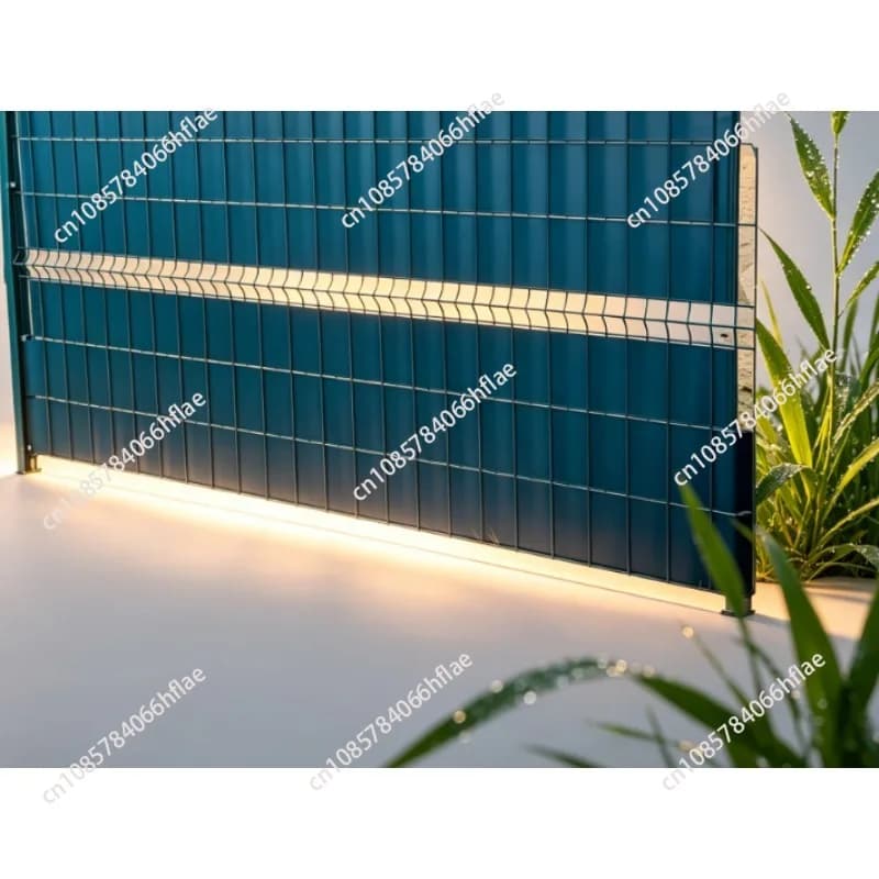 Easy to Install 19cm×35cm Polypropylene Waterproof Privacy Screen, Rigid PVC Strip Garden Fence