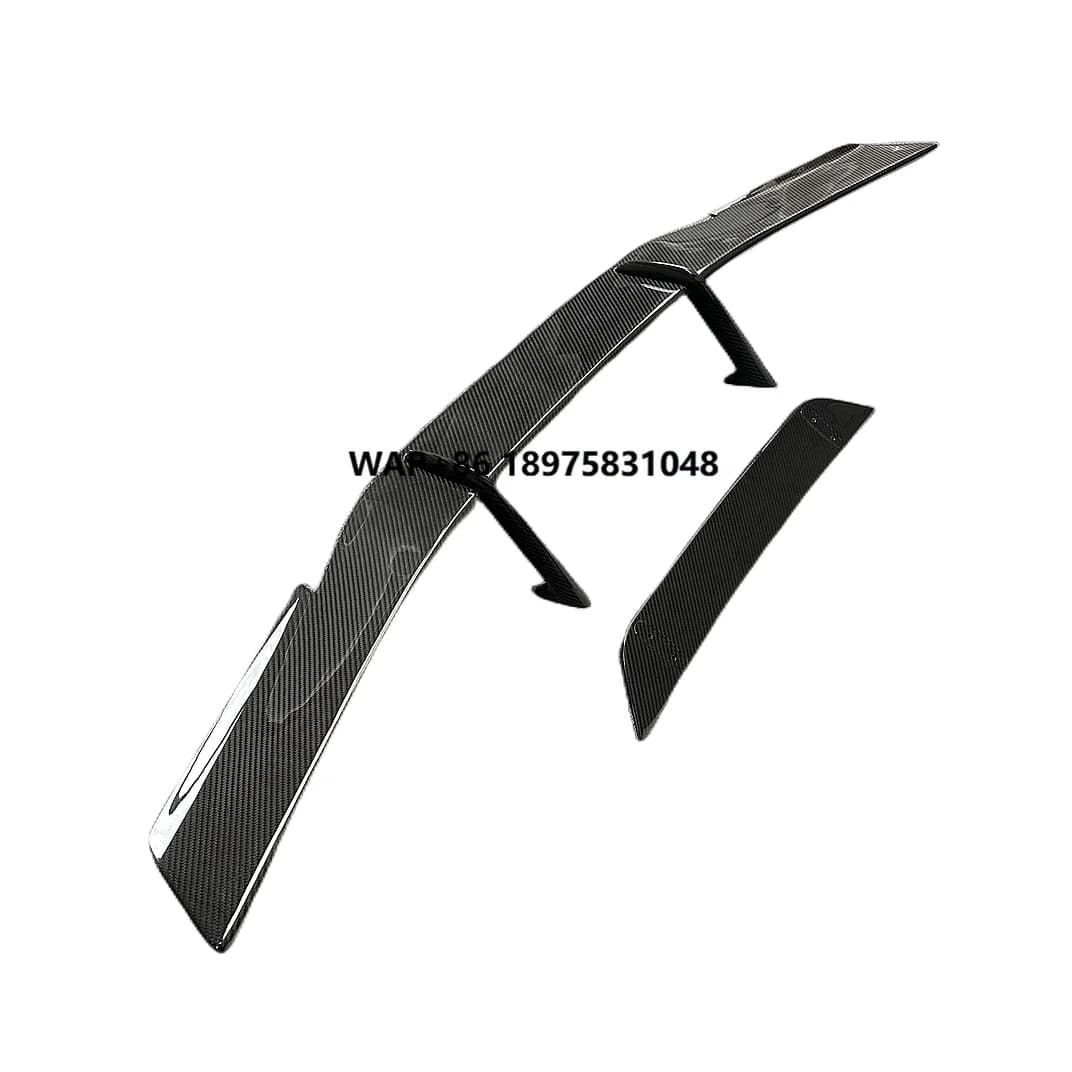 Dry Carbon Fiber N Style EVO Rear Spoiler LP610 EVO Upgrade to Car Rear Spoiler Aerodynamic Kit
