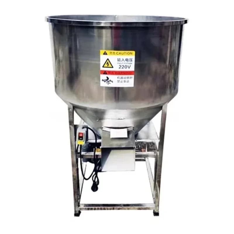 Mini Animal Feed Mixing Machine for Chicken, Poultry Feed Maker for Small Farm