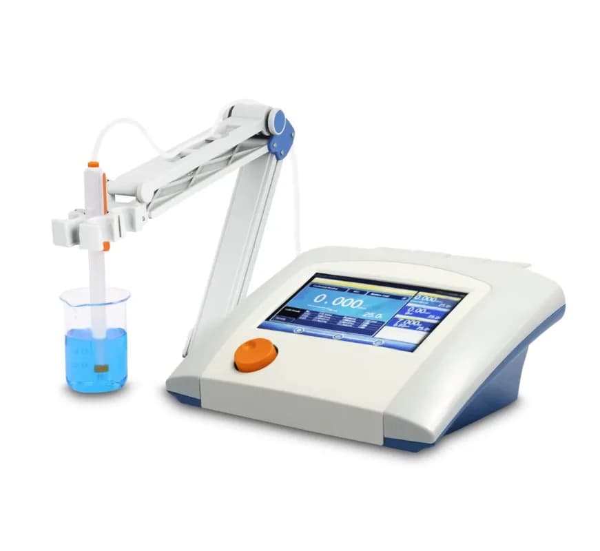 Touch Screen Bench Top Lab Digital Precision High Solution LCD Display PH Temperature pH Range -2.000 ~ 20.000 pH