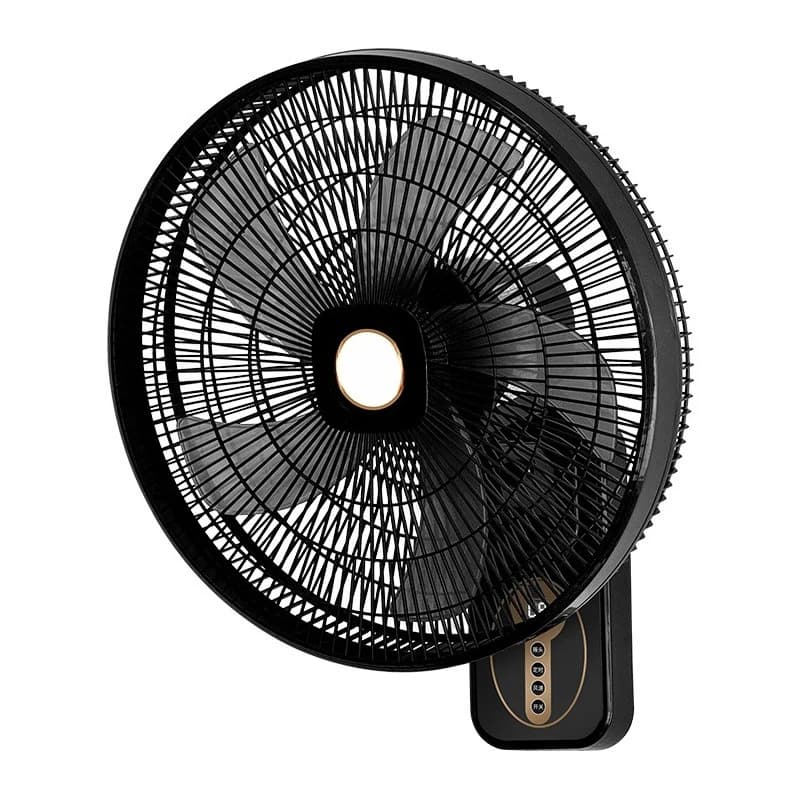 Remote control wall fan hanging electric fan mounted wall sash dormitory hanging wall shake head silent large wind fan