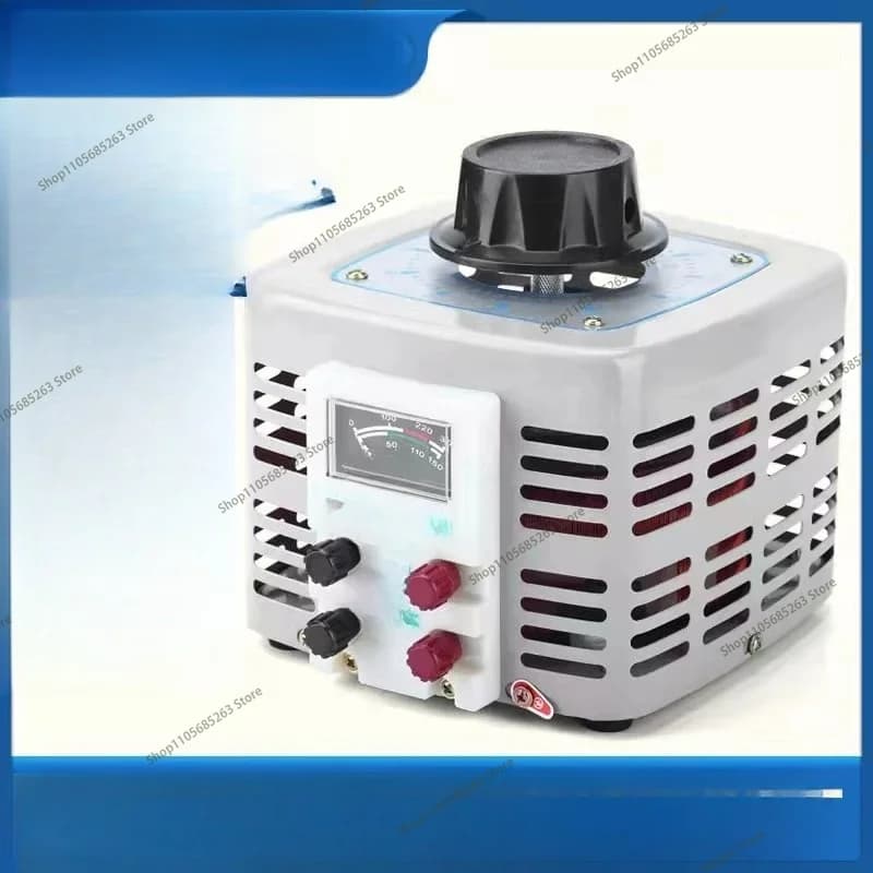 Voltage Regulator 220V Single-phase TDGC2-500W Autotransformer Pointer Table 0-250V Adjustable