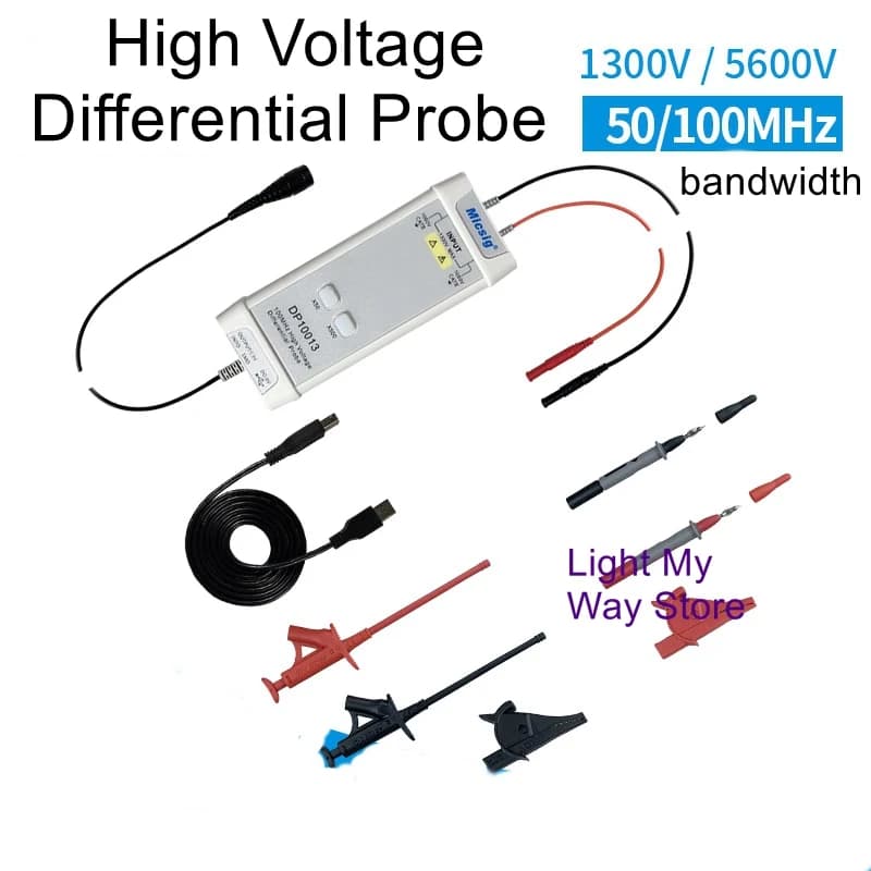Shin Oscilloscope High Voltage Differential Probe 100M 3000V Universal All Oscilloscope Brands