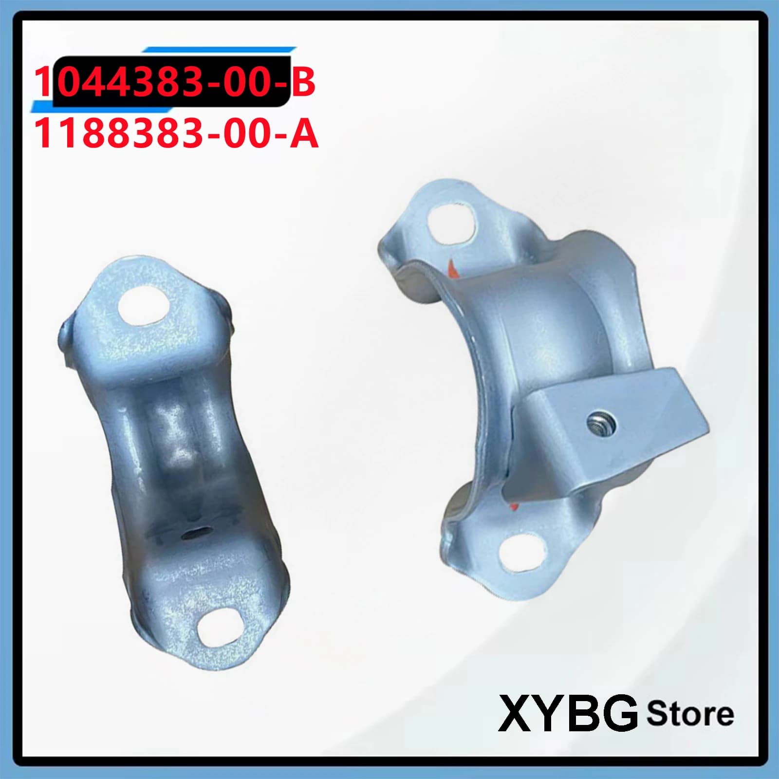 1Pcs For Tesla Model 3 2017-2023 Front Sway Bar Bushing Bracket 1044383-00-B 1188383-00-A Balance Bar Clamp Mounting Holder
