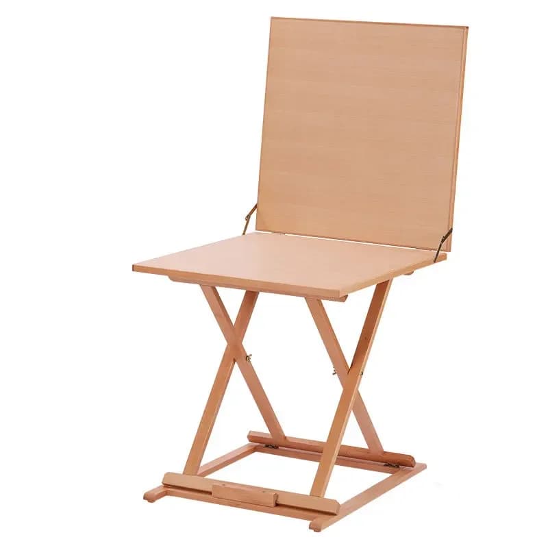 Beech art sketch still life table, sketch painting lifting table, teaching studio still life folding plaster statue