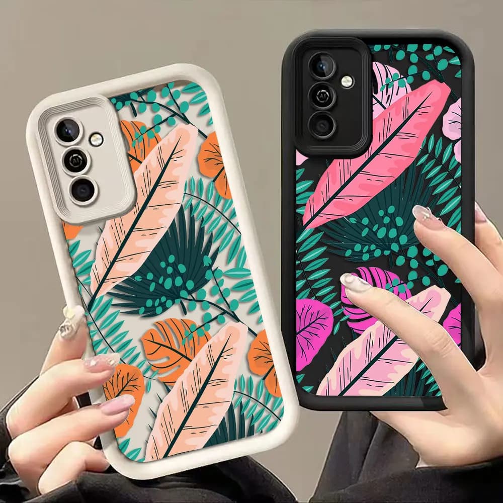 Vegetation Flowers Leaves Phone Case For Xiaomi POCO F8 F7 ULTRAF5 F4 F3 C40 M6 M7 X3 X4 GT X5 X6 X7 PRO Cover Case DIY Shell
