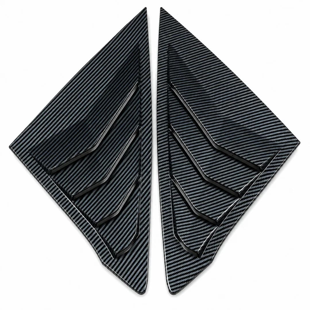 For 2022 11th Generation Civic Hatchback Modified Louver Type Louver Rear Triangle Window
