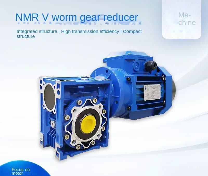 Hot Sales Vertical DC Motor With Three-phase Reduction Motor RV Worm Gear Reducer