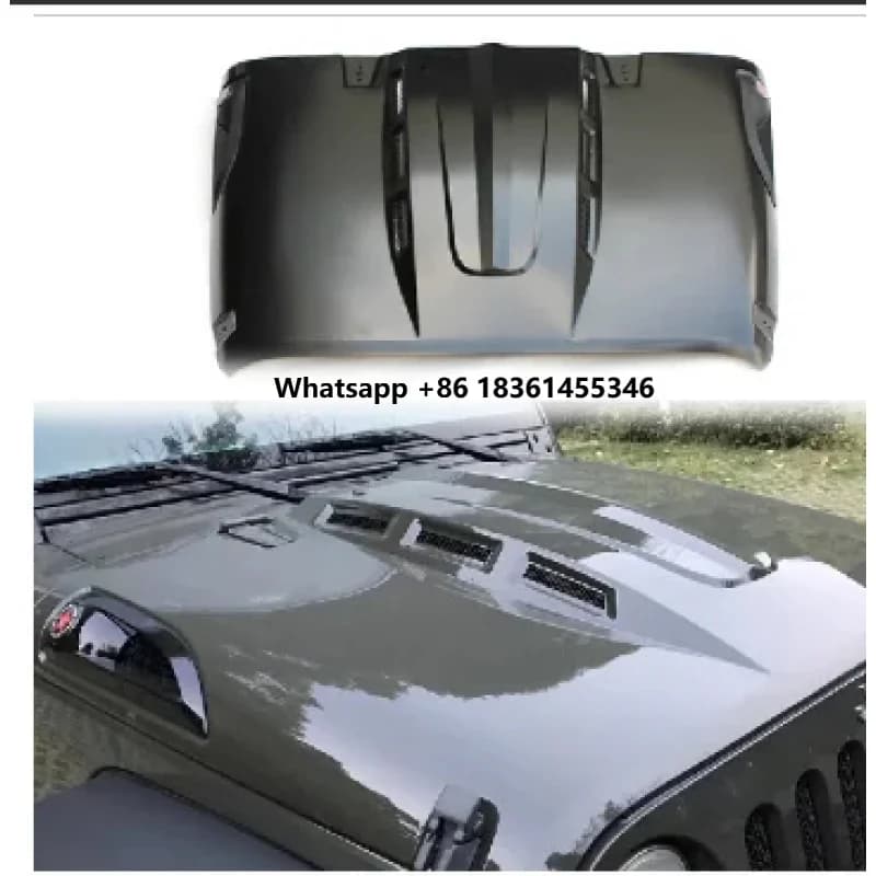 For  Wrangler JK Accessories 4X4 Auto Parts Hood Engine Hood