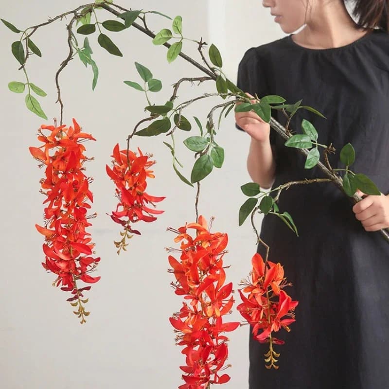 Floor-to-ceiling simulated flower niche flower material decoration fake ornament arrangement landscaping