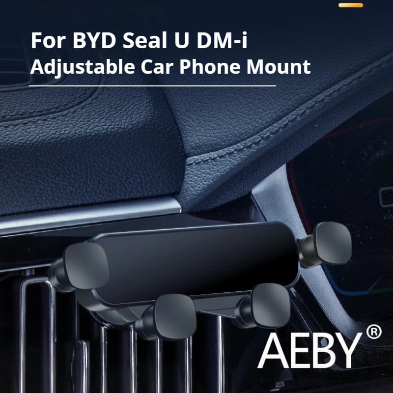 AEBY For BYD Seal U DM-i 2020-2025 Car Phone Holder, Universal Windshield Dashboard Mobile Holder Hands Free Bracket Accessories