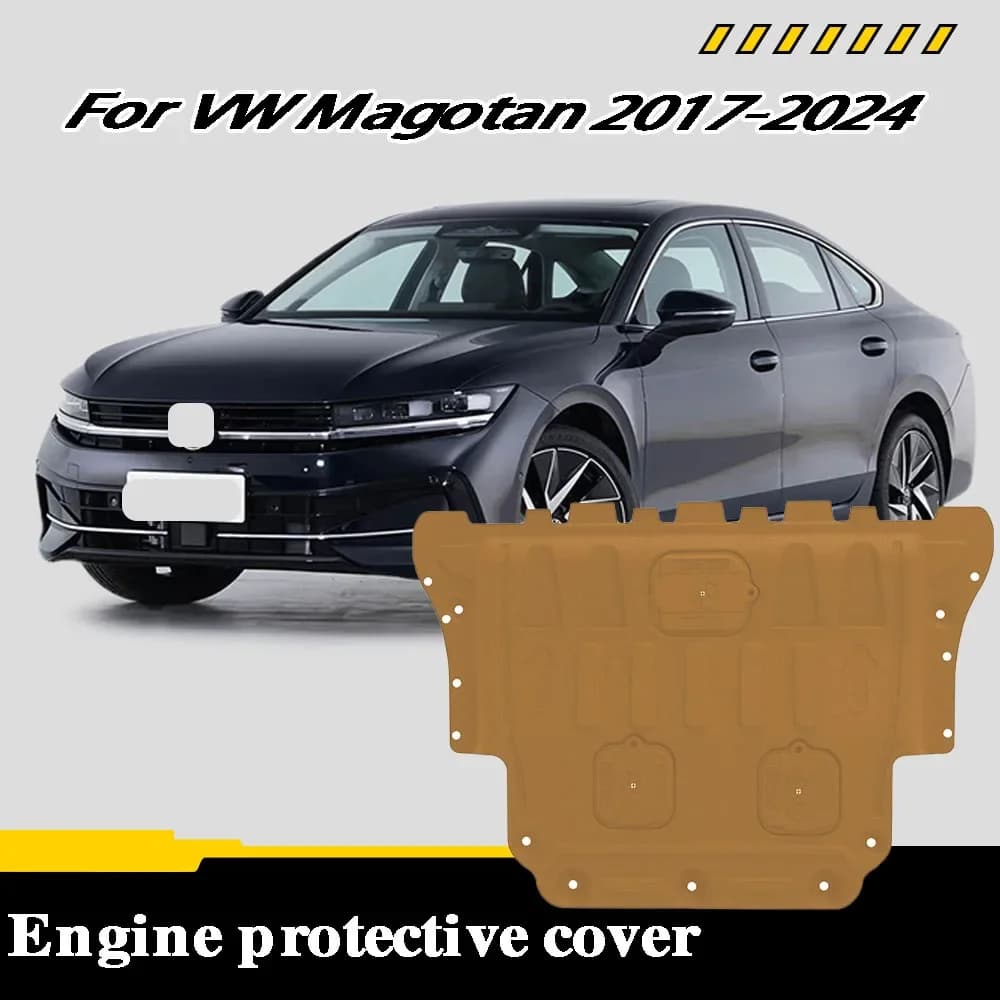 For VW Magotan 2017-2024 1.8T 2.0T Engine Chassis Shield Splash Bottom Protection Board Car Accessories Under Cover