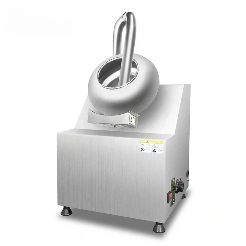 Chocolate sugar coating machine, candy mixing small polishing machine, coating automatic coloring hair dryer
