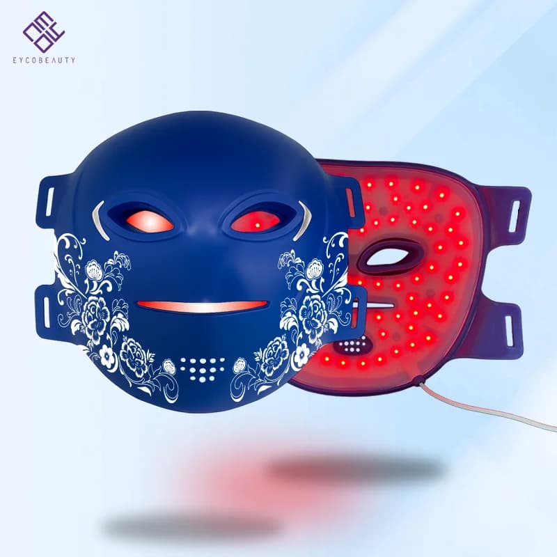 Advanced LED Red Light Therapy Mask for Face Skin Rejuvenation Device