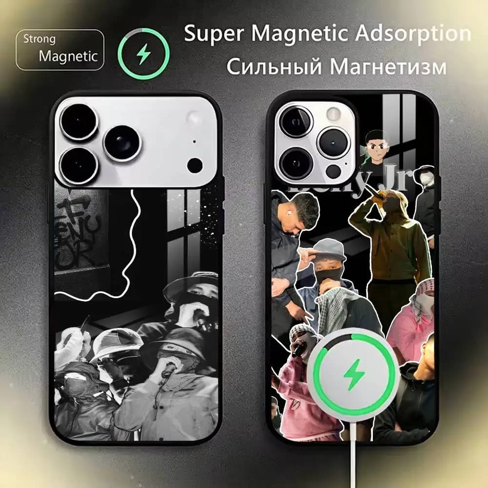 Rapper B-BENY JR   Phone Case For iPhone17,16,15,14,13,12,11 Plus,Pro Magnetic For Magsafe Wireless Charging