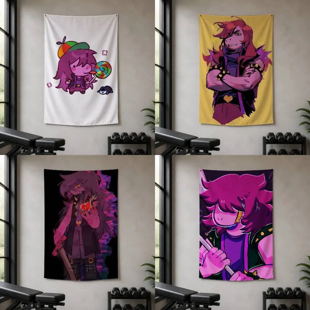S-Susie  Decorative Wall Flag Banner for Home Garden Garage Indoor Outdoor Decor