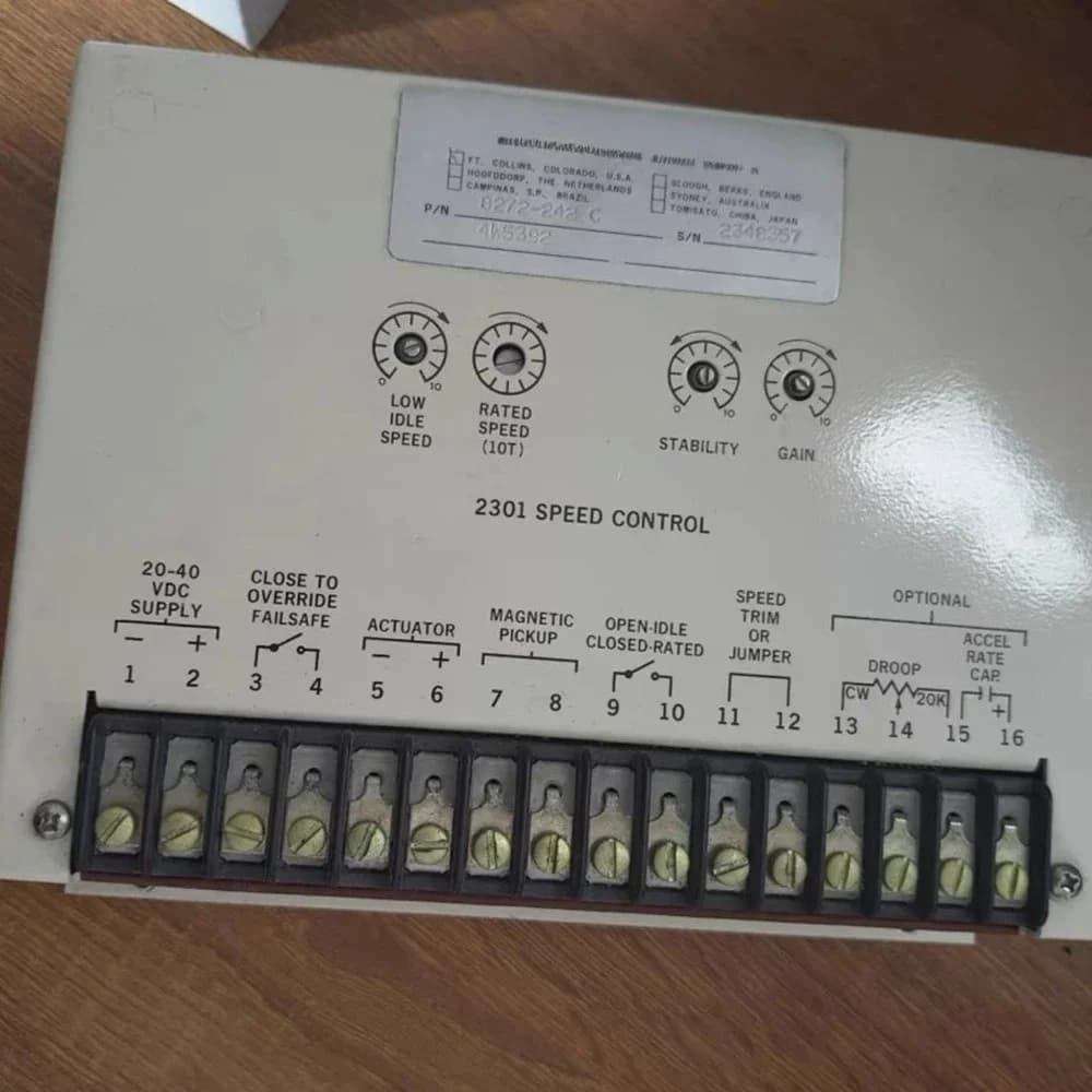 2301 8272-242c Speed Control 2301 8272-242c Speed Control