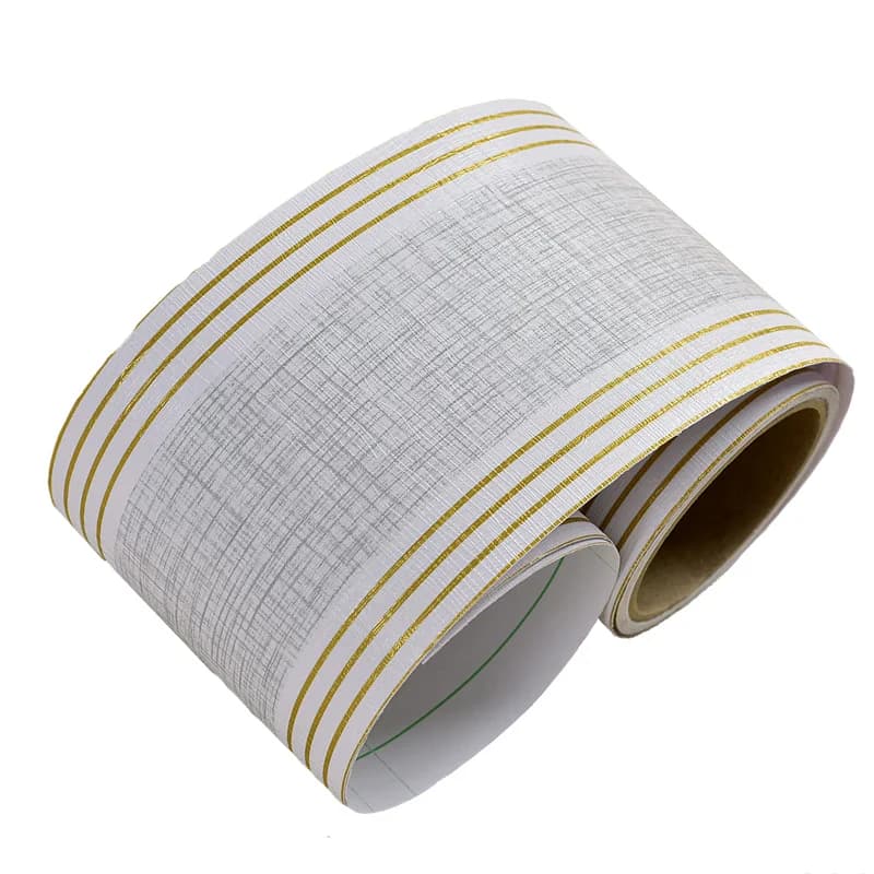 Self Adhesive Waistline Sticker Bedroom Living Room WaterproOf Skirting Board Wall Sticker Foot Wall Cover Decorative Wall Skirt